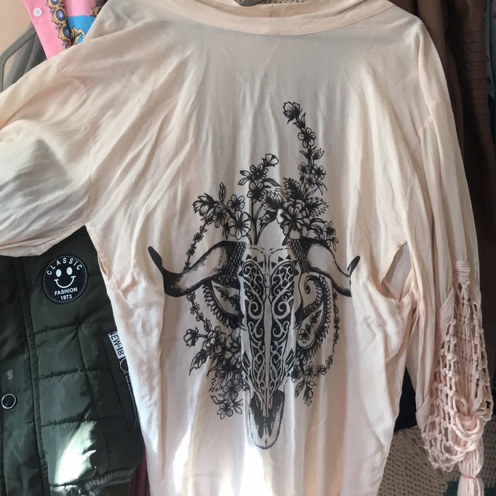 SWAPPED Spell & the Gypsy Stag Amulet Kimono